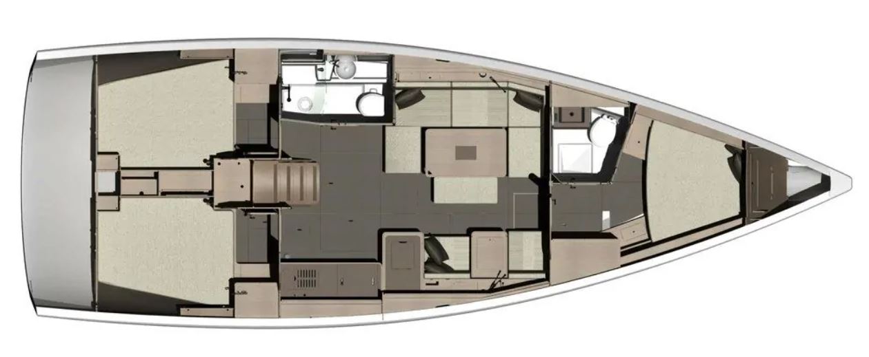 Dufour-412GL-Layout